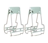 mophrati Clip per ciotola antiscottatura da 2 pezzi Maniglia comoda per strumento con una sola mano per sollevare in sicurezza piastre elettriche e ciotole a vapore, Verde