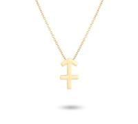 mophrati Collana dell'amicizia a tema costellazione Regalo per amici creativi Ins comodo Accessorio alla moda per la personalità delicata e dal colore veloce, Oro Sagittario