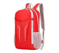 mophrati Comoda borsa da trasporto leggera per l'escursionismo - Nylon impermeabile con scomparti multipli per riporre e suddividere in zone, ROSSO