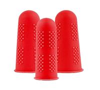 mophrati Comoda esperienza di utilizzo Copri dita Protezioni per dita antiscivolo Adatte per lavori di giardinaggio in cucina Attrezzi da giardino Coperture per giardinaggio Manica, rosso