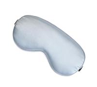 mophrati Copertura per gli occhi Fornitura per dormire regolabile Accessorio per biancheria da letto Imitazione di seta Benda per occhi elastici Ombra per bendati, D'argento