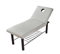 mophrati Coprilettino per spa progettato per comfort e affidabilità Coprilettino per massaggi in poliestere Coprilettino di bellezza Coprilettino per il corpo, grigio