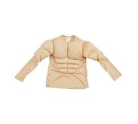 mophrati Costume da bodybuilding per ragazzi, realistico e,Beige,S