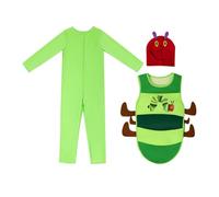 mophrati Costume per bambini, divertente costume da bruco per Halloween, per feste e celebrazioni, da bruco per bambini, carino Halloween.