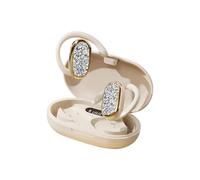 mophrati Cuffie Bluetooth da indossare liberamente, per ascoltare la musica ovunque. Batteria a lunga durata. ABS con gancio per l'orecchio, Colore della pelle