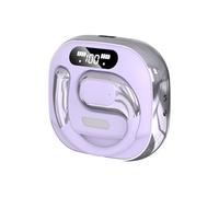 mophrati Cuffie Bluetooth over-ear con volume regolabile e passaggio tra le tracce, per appassionati di musica, ricarica magnetica, viola