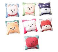 mophrati Cuscini per divani simulati in miniatura, cuscini per casa delle bambole, fatti a mano, morbidi e confortevoli. I mobili in miniatura sono una casa delle bambole 1/12. Gli accessori per