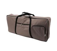 mophrati Custodia per pianoforte Borsa per tastiera per organo elettronico Custodia protettiva per strumenti musicali Zaino per borsa impermeabile antiurto, Colore del caffè