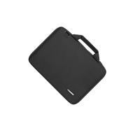 mophrati Elegante borsa per laptop, sottile, a tracolla, portatile e impermeabile, per un facile trasporto quotidiano, con mani libere, per laptop, netbook, computer, valigetta antiurto