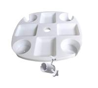 mophrati Elegante portabevande per spiaggia, patio, giardino, supporto per bottiglie e tazze mentre ci rilassa all'aperto sotto il sole, portabevande, ombrellone, tavolo, vassoio,