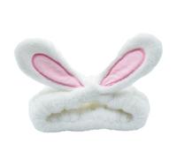 mophrati Fascia per capelli carina e leggera con orecchie di coniglio per un look alla moda. Buoni regali. Lavare la fascia per capelli con per il viso, bianco