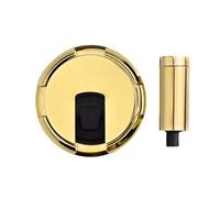 mophrati Fermaporta magnetico in lega di zinco massiccio per una tenuta sicura della porta in lega di zinco per una lunga durata. Caratteristiche Cinque strati, Oro