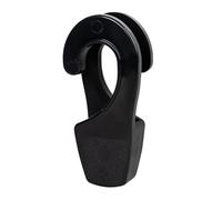 mophrati Gancio per barca Accessorio professionale con robusta struttura in plastica Regolazioni dell'altezza sui binari delle imbarcazioni marine Clip di regolazione della linea, 25 millimetri