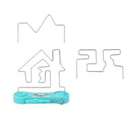 mophrati Giocattoli elettrici da labirinto, gioco interattivo con filo, regalo per accendere l'immaginazione dei bambini, adatto per il compleanno, gioco interattivo con filo classico per bambini.