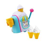 mophrati Giocattolo creativo a bolle per gelati per bambini, facile da aggiungere semplicemente acqua e sapone e tirare la maniglia insieme al ghiaccio