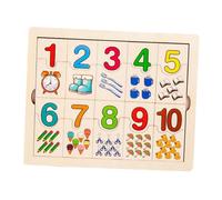 mophrati Giocattolo educativo con tavola da gioco digitale con puzzle e strumento di conteggio per stimolare la curiosità e l'apprendimento nei bambini. Giocattolo educativo digitale per bambini.