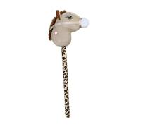 mophrati Giocattolo leggero a forma di cavallo con bastone che supporta il gioco fantasioso e le capacità di equilibrio per avventure al chiuso o all'aperto. Cavallo su bastone , Beige , 70x30cm