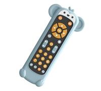 mophrati Giocattolo realistico per bambini piccoli con telecomando per la TV, giocattolo educativo per bambini dai 6 ai 12 mesi, bianco, Custodia Scimmia Bianca, 17x5x2cm