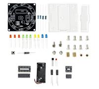 mophrati Gioco di stima dei dadi elettronici a basso consumo energetico Kit ruota della fortuna elettronica in acrilico ad affidabilità