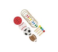 mophrati Gioco interattivo con Anelli da Giardino, coinvolgente Giocattolo Sportivo da Esterno Che migliora Il Legame familiare e Le capacità sensoriali per Tutte Le età. Giochi