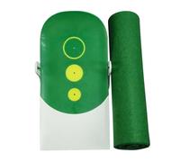 mophrati Golf non tessuto Putting Green Swing Trainer Set Portatile Pieghevole 230 cm Aiuto per la pratica Allenamento a casa Strumenti per il golf Regali