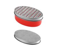 mophrati Grattugie per formaggio PP TPR Tritaverdure in acciaio inossidabile Artigianato multiuso Pratico strumento di macinazione Zester in metallo