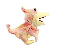 mophrati Guanti di peluche per giochi di colore a scuola, compagnia calda, flessibile e liscia per la crescita del bambino. Interazione genitore-figlio, pterosauro