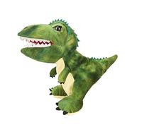 mophrati Guanti di peluche per giochi di colore a scuola, compagnia calda, flessibile e liscia per la crescita del bambino. Interazione genitore-figlio, Tirannosauro Rex