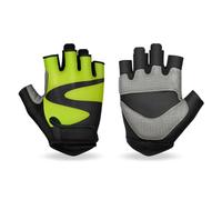 mophrati Guanto da Ciclismo Avvolge Le Mani Guanti Interni Pregevole fattura Design Addensato Antiurto Accessori per Esterni Resistenza all'Usura, Verde, S