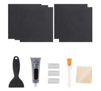 mophrati Kit di Riparazione per tappeti Elastici. Ripara Crepe e Buchi in pochi Minuti. Adatto alla Maggior Parte dei Materiali per tappeti Elastici Esistenti, digitare+1