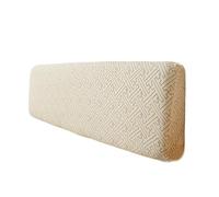 mophrati La copertura della testiera morbida e resistente per letti queen size prolunga la e risparmia denaro. Estendi durata delle fodere della testiera, Beige, 150 cm