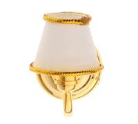 mophrati Lampada retrò, accessorio decorativo, giocattolo di finzione, modello in miniatura per casa delle bambole, luce, giovani artisti e hobbisti,