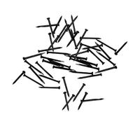 mophrati Le parti professionali per modellismo ferroviario in Per scala HO includono 50 pezzi di vite di fissaggio del binario in metallo universale ad resistenza modello treno pezzi ricambio