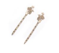 mophrati Linee d'arte a forcina in lega Strumenti per lo styling per sculture decorative Clip per libri di artigianato fai-da-te per lettori di viaggi Appassionati letteratura, Bronzo antico