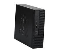 mophrati M06 Mini Chassis Computer Industrial Control Chassis con struttura robusta e dissipazione intelligente del calore per la sicurezza dell'hardware Case per computer Box per PC desktop