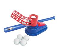 mophrati Macchina per l'allenamento di baseball: i bambini possono sperimentare un vero gioco con un divertente set di attrezzature interattive che li aiuta a capire come , Rosso , 51x28x23.3 cm