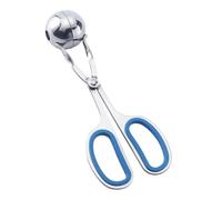 mophrati Macchina per polpette facile e veloce - Clip per polpette ripiene in acciaio inossidabile Facile da facile da antiaderente Avanzato, Cerchio Blu, S