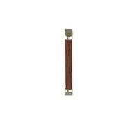 mophrati Maniglione in legno resistente per il bagno - Il supporto di lunga durata può dipendere da maniglioni in legno Maniglia per maniglione Maniglia per bagno, noce scuro, 30 cm