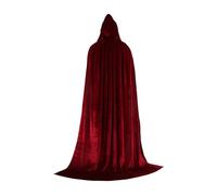 mophrati Mantello per bambini Abito da mago da diavolo Vestito Lavaggio a mano consigliato Facile pulire Tessuto confortevole Feste di Halloween Costume diavolo vampiro Accessorio fotografico