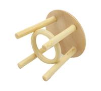 mophrati Mini-casa Sgabello in legno Puntelli per foto realistici Mobili in miniatura Per Micro giochi di ruolo Giochi di finzione per la cameretta dei bambini , Colore registro