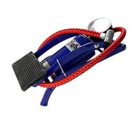 mophrati Mini Pompa ad Pressione per gonfiaggio di palloni da Moto, Portatile e Durevole, Pompa a Pedale per Pneumatici da Bicicletta, manometro per gonfiaggio preciso, manometro