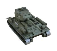 mophrati Modelli di esposizione di puzzle retrò per scaffali, esperienza coinvolgente in 3D, modello di carro armato, 125 puzzle, opera d'arte fatta a mano,