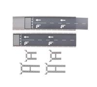 mophrati Modellino di viadotto per auto da assemblare fai da te. Modellisti che cercano layout unici che aggiungano profondità e realismo a esposizioni o diorami. Il viadotto per