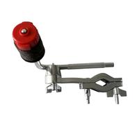 mophrati Morsetto per braccio piatto medio compatibile, regolabile, facile da installare, accessori per batteria per un suono ottimale. Il morsetto per braccio di fissaggio per, rosso, 24x16x5cm