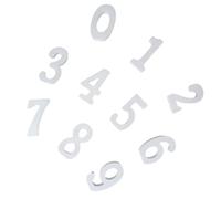 mophrati Numeri in legno di ampia applicazione Versatili e adatti a vari eventi Realizzati con numeri in legno vintage