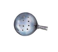 mophrati Pala per setacciare il fango progettata per una facile manovrabilità, scelta per una pulizia efficiente e smaltimento dei rifiuti, cucchiaio per perdite di drenaggio, 20 cm con foro