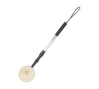mophrati Paletta per Pesca sul Ghiaccio in Acciaio Inossidabile, Lunghezza Regolabile, compatta, per Rompere Il Ghiaccio e Raccogliere in Modo efficiente, 11cm