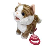 mophrati Peluche a forma di gatto che cammina, idea regalo interattiva per bambini, compleanno o festa, per festeggiare la gioia, decorazione per la cameretta dei bambini. , Stile C