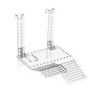 mophrati Piattaforma sospesa per prendere il sole sulle tartarughe, semplifica l'arrampicata con rampa per tartarughe accessibile, Per scala per rettile, piattaforma per prendere il sole sulle ,