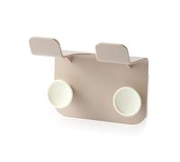 mophrati Portasciugamani Supporto per piastra per attrezzi da salone autoadesivo Scaffale per soggiorno Organizzatore salvaspazio Appartamento, Rosa